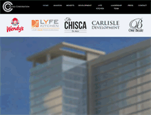 Tablet Screenshot of carlislecorp.com